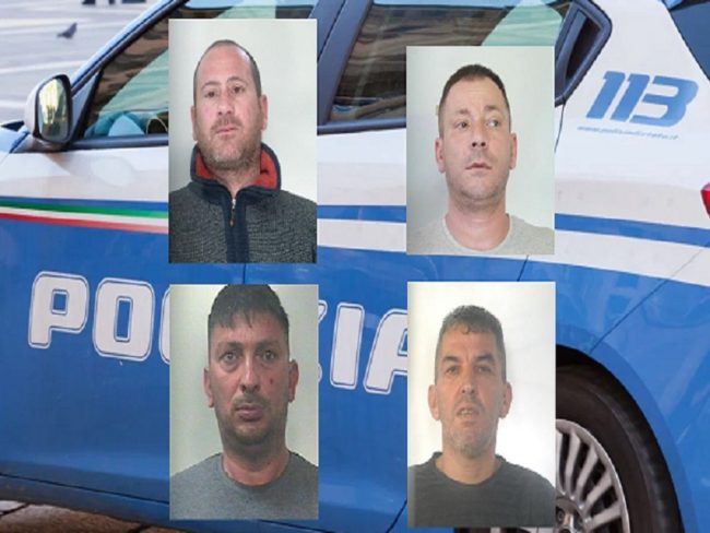 Catania, arrestati 4 pregiudicati per furto aggravato: rubati diversi monili in oro e argento