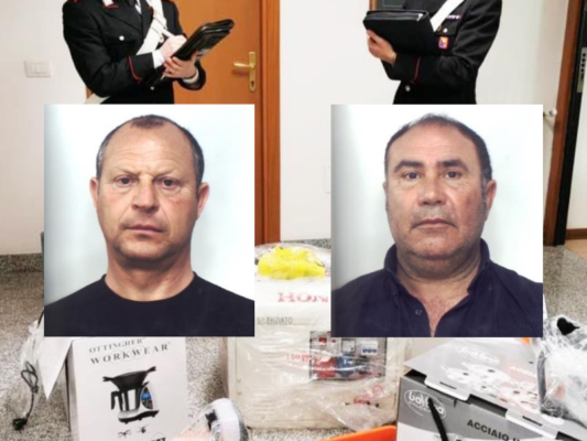 Vendevano prodotti falsi nel Catanese: due arresti