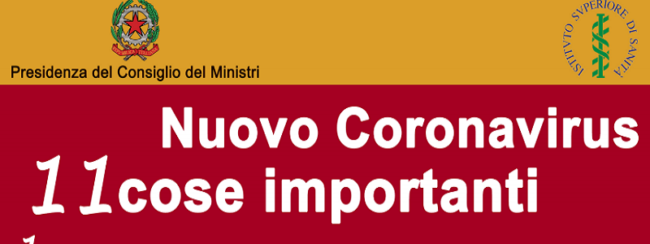 Coronavirus, il Vademecum aggiornato dalla Protezione Civile: 11 consigli e tante “novità”
