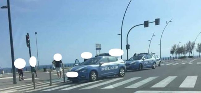 Covid-19, intensificati controlli al lungomare di Catania: situazione sotto controllo