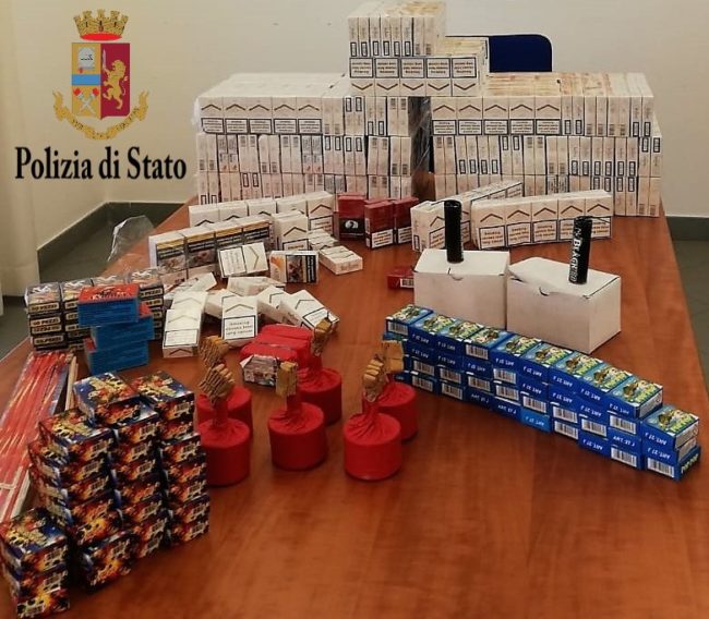 Casa adibita a deposito di tabacchi e materiale esplodente: arrestato Michelangelo Battaglia
