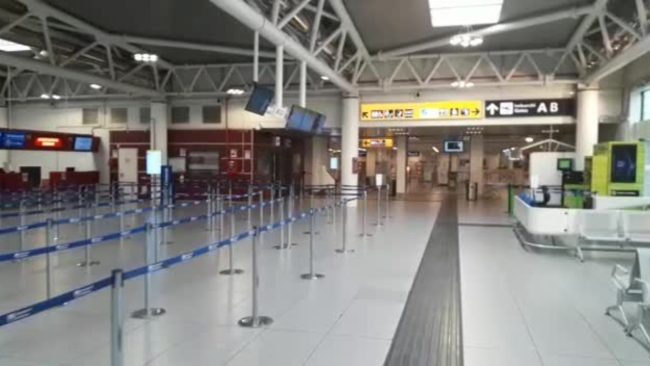 Coronavirus, stop ai voli di linea a Ciampino