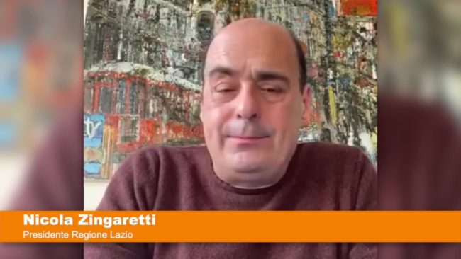 Coronavirus, Zingaretti “Sono guarito”
