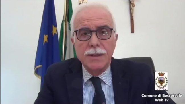 Il sindaco di Boscoreale e i “sieropositivi al coronarovirus”