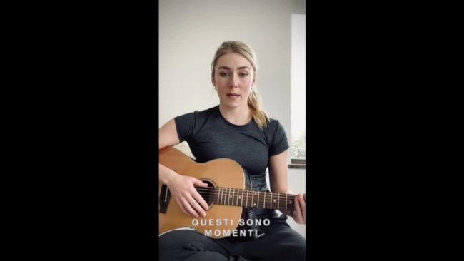 Shiffrin “Una canzone per chi aiuta gli altri”