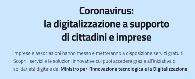 Solidarietà digitale contro la noia da isolamento: imprese e associazioni offrono servizi gratuiti