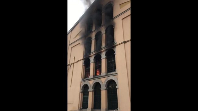 Rivolta a San Vittore, le immagini