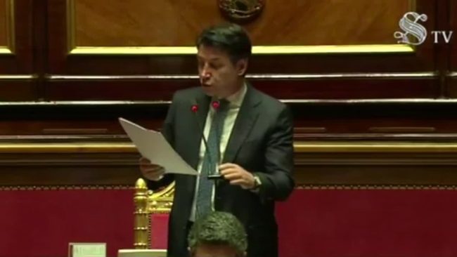 Conte “Basta polemiche sugli aiuti dall’estero”