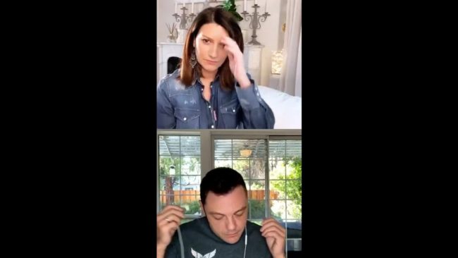 Duetto social Laura Pausini-Tiziano Ferro