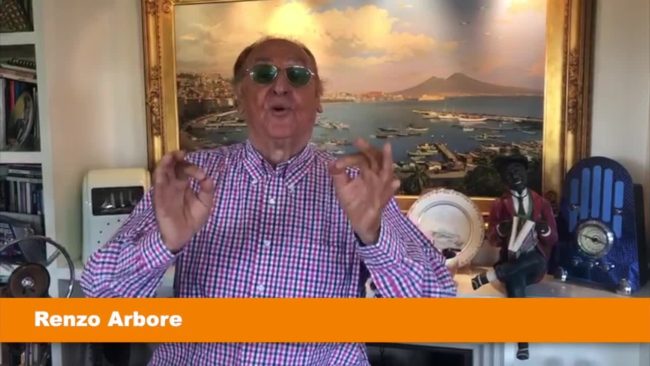 Renzo Arbore “Restate a casa”