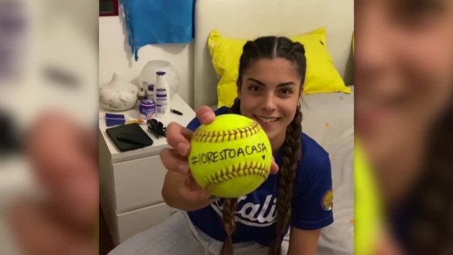 Softball, Italia e Spagna insieme #iorestoacasa
