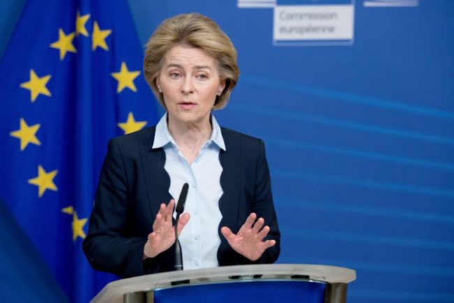 Coronavirus, von der Leyen “Risposta Ue per 100 miliardi”