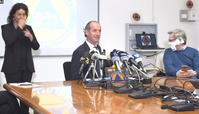 DOPO LA LOMBARDIA ANCHE IL VENETO PENSA A RIAPRIRE IL 4 MAGGIO