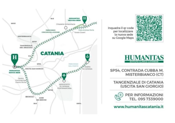 Catania, l’Humanitas si sposta a Misterbianco: da lunedì i pazienti di Radioterapia nella nuova sede