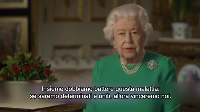 Regina Elisabetta “Vinceremo e torneremo insieme”