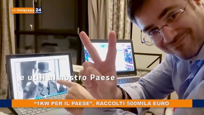 “1kW per il Paese”, raccolti 500 mila euro