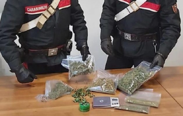 Detenzione e spaccio, ritrovata marijuana in casa di un pregiudicato: scattano le manette