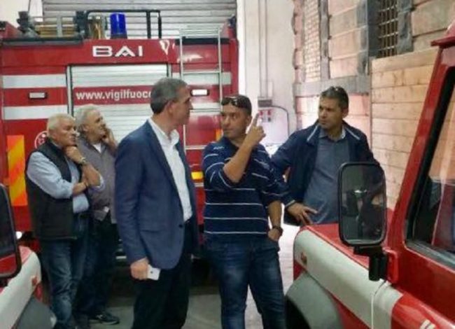 Arrivano 100mila euro per la caserma dei vigili del fuoco di Linguaglossa. Falcone: “Investiamo sulla sicurezza”