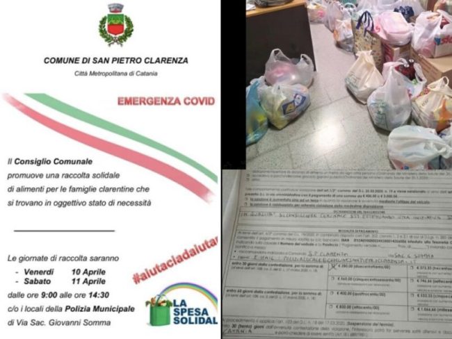 Consiglieri riuniti per la spesa solidale nel Catanese multati dai vigili: “Storie di ordinaria follia”