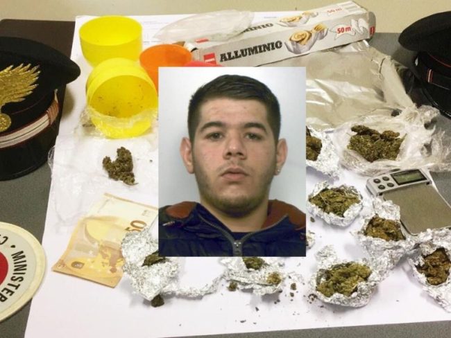 Due colpi di clacson e lui usciva a dare la droga: catanese spacciava nonostante i domiciliari, arrestato