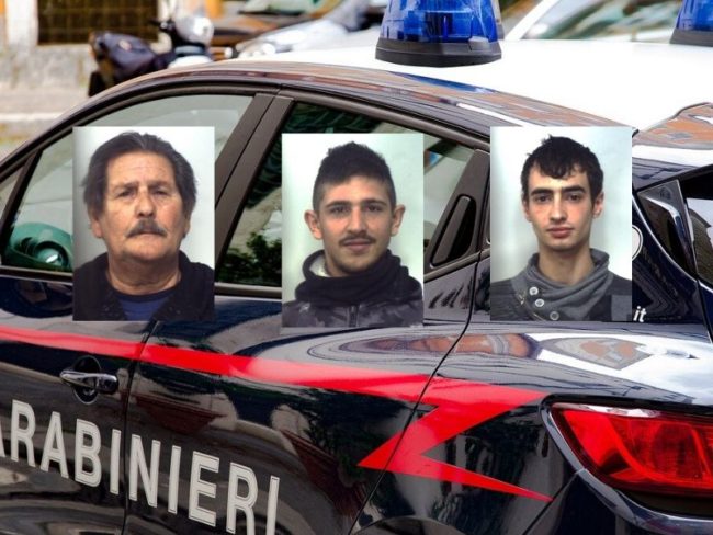 Padre e figlio beccati dai militari mentre confezionavano droga nel Catanese: incastrato anche il genero