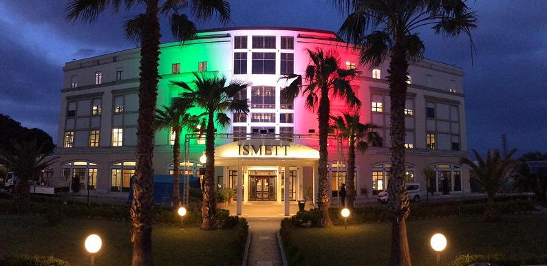 L’Ismett di Palermo verrà illuminato con il Tricolore: gesto simbolico a sostegno della lotta contro il Covid-19