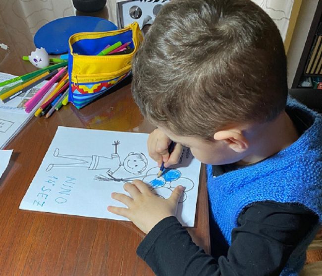 “Un mondo colorato di blu” per i bambini del Circolo Didattico “Fava” di Mascalucia