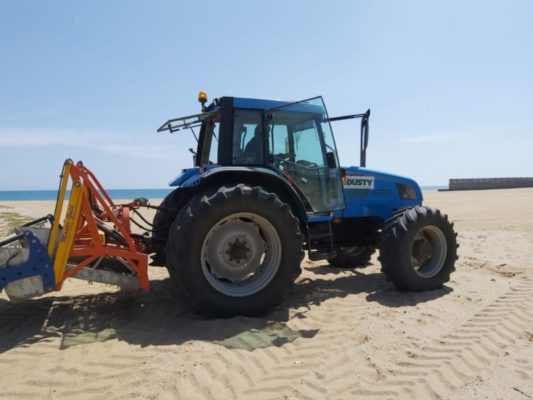 Catania si prepara all’arrivo dell’estate, iniziati i lavori di pulizia della Playa