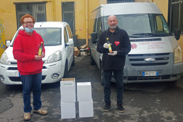 Segno di fratellanza alla Caritas di Catania: LITL dona 120 bottiglie di olio extravergine d’oliva