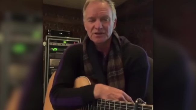 Sting, dedica all’Italia: “Mi manca la mia casa in Toscana”
