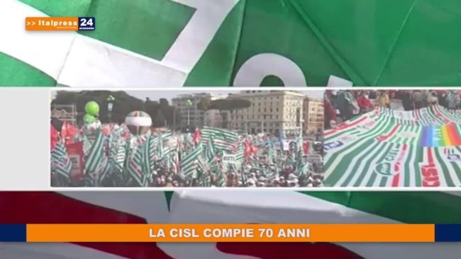 La Cisl compie 70 anni