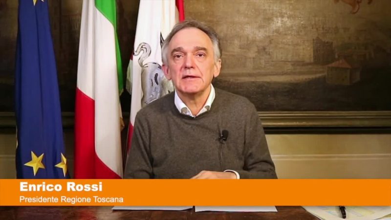 Coronavirus, Rossi: “In Toscana test rapidi per categorie a rischio”