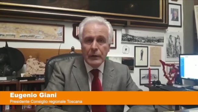 Giani “Toscana ha bisogno di ripartire al piu’ presto”