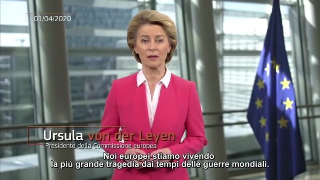 Coronavirus, Von der Leyen propone la cassa integrazione Ue