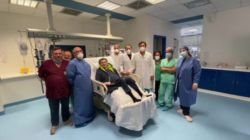 Dimesso a Palermo il secondo paziente bergamasco “Grazie Sicilia”