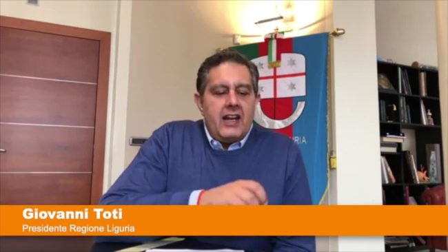 Toti “Si lasci decidere a regioni propria via per riapertura”