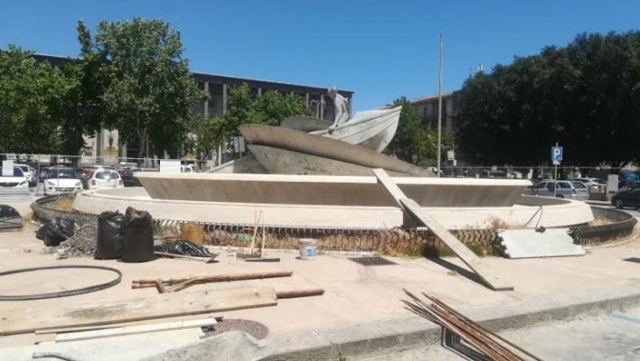 Catania, riprendono i lavori di ripristino della fontana I Malavoglia