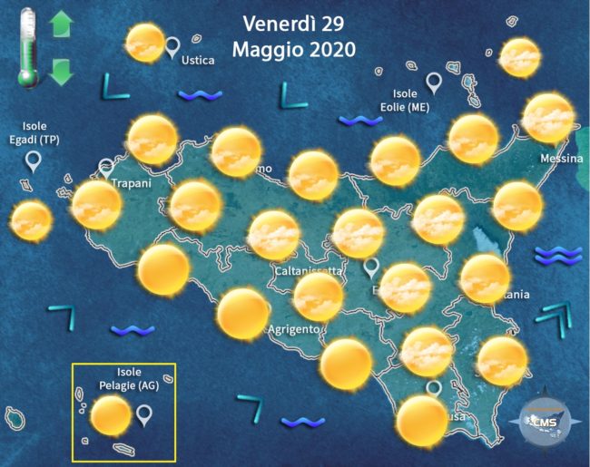 Meteo, weekend ancora all’insegna delle belle giornate con temperature in lieve aumento
