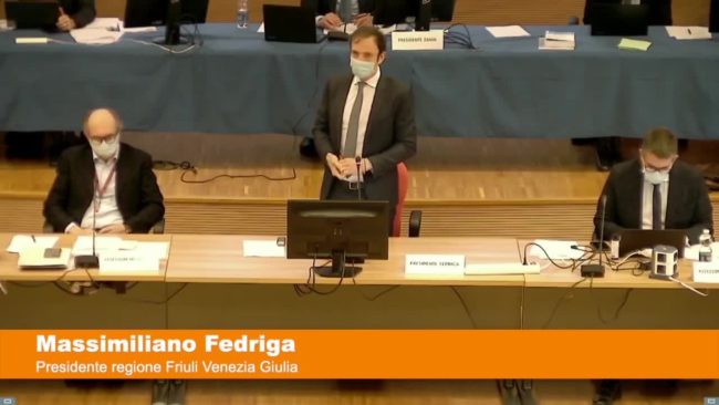 Coronavirus, Fedriga: “Passare da stagione dei divieti a quella delle regole”