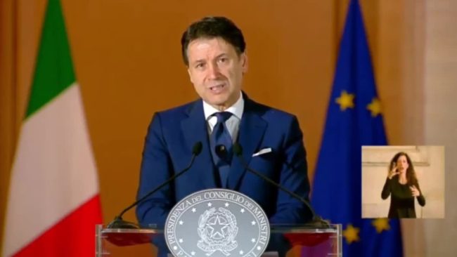 Conte “Fase 2 con voglia di ripartire, ma serve prudenza”
