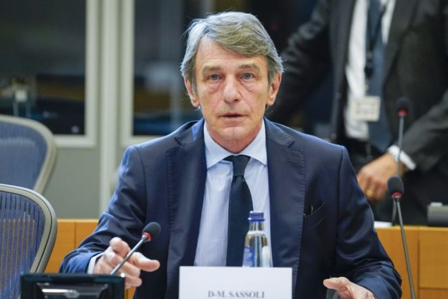 Ue, Sassoli “Dobbiamo camminare insieme e piu' spediti”
