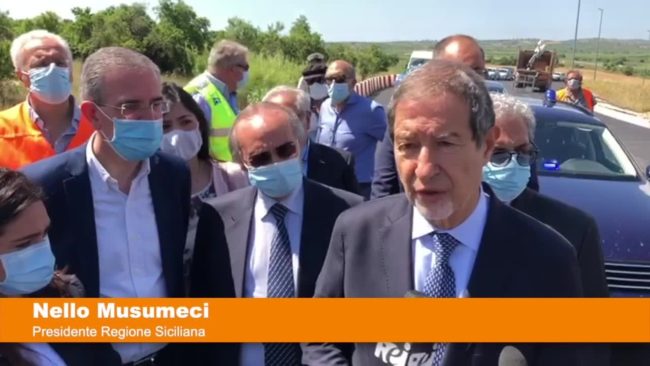 Siracusa-Gela, Musumeci: “Lavori procedono celermente”