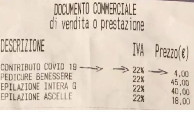 “Tassa Covid”, da 2 a 4 euro in più negli scontrini di parrucchieri e centri estetici