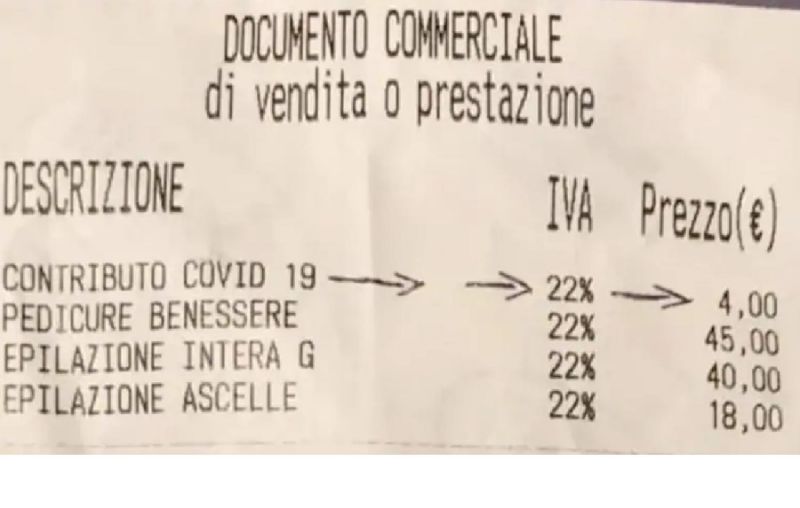 “Tassa Covid”, da 2 a 4 euro in più negli scontrini di parrucchieri e centri estetici