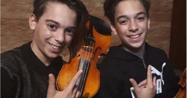 Mirko e Valerio conquistano i Coldplay: i due piccoli violinisti siciliani in concerto su Instagram con Chris Martin