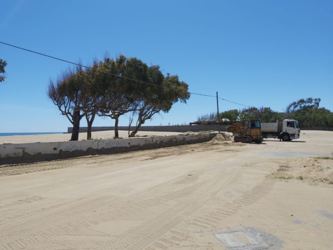 Continuano gli interventi di pulizia e riqualificazione delle tre grandi spiagge libere della Playa di Catania