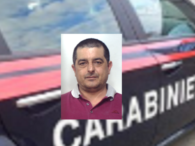 Vìola i domiciliari più volte: inasprita misura per il 49enne Carmelo Straniero