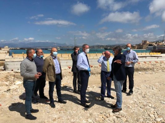 Via libera ai lavori della barriera del porto di Marsala, l’assessore Falcone: “Investiti 900mila euro”