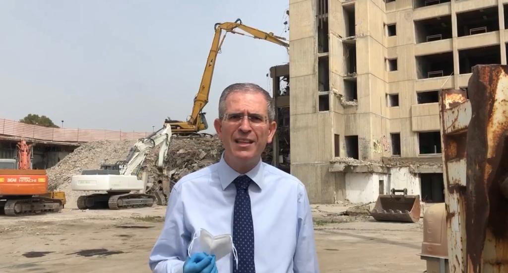 Demolizione ex palazzo delle poste a Catania, assessore Falcone: “L’obiettivo è quello di coniugare l’utile al bello”
