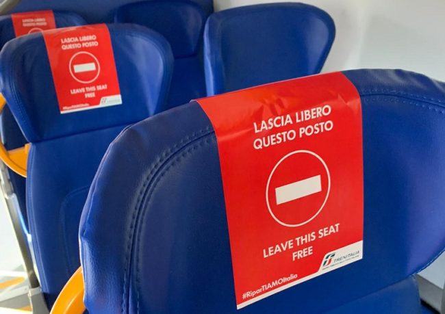 Trenitalia Sicilia, cresce offerta per la Fase 2: nuove indicazioni e segnaletiche sui treni